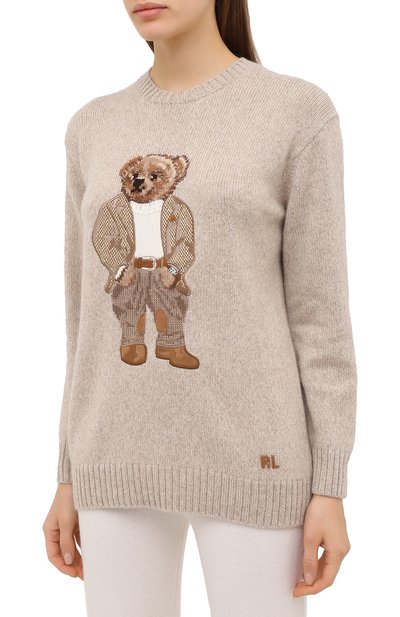 Кашемировый свитер RALPH LAUREN бежевого цвета по цене 230000 руб., арт. 290816139, фото 4 Кашемировый свитер RALPH LAUREN, арт. 290816139, фото 4