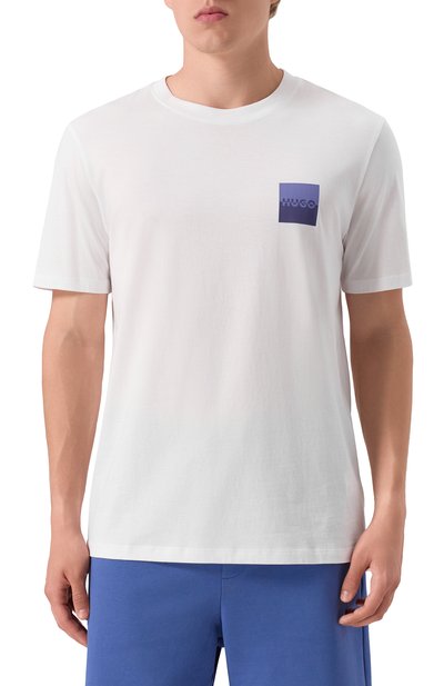 Хлопковая футболка HUGO, арт. 50544458, фото 3