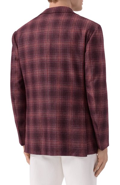 Пиджак из шерсти и кашемира KITON, арт. UG81K0144G18, фото 5