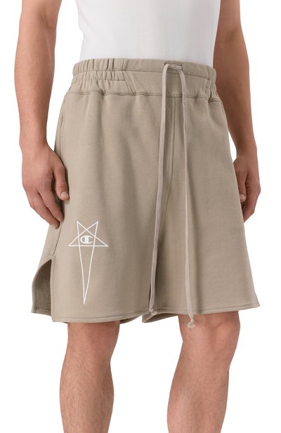 Хлопковые шорты rick owens x champion RICK OWENS, арт. CM01E1683/CHFE, фото 3