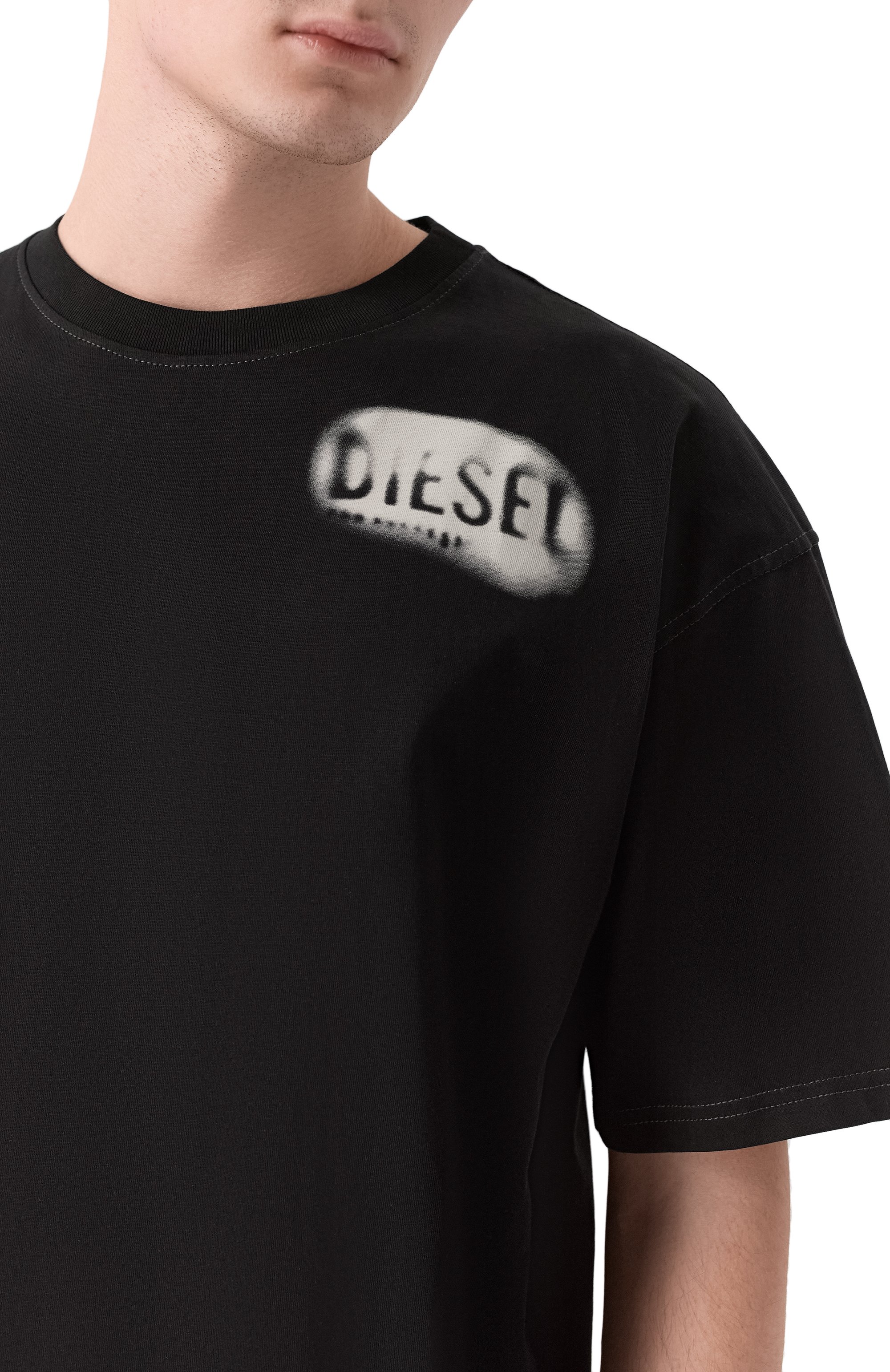 Хлопковая футболка DIESEL, арт. A19981/0QIAM, фото 5