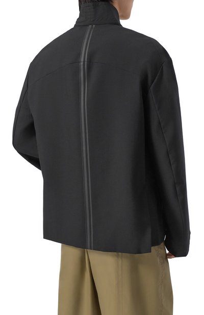 Шерстяной пиджак MORDECAI черного цвета по цене 141500 руб., арт. 26E96MRU33N, фото 4 Шерстяной пиджак MORDECAI, арт. 26E96MRU33N, фото 4