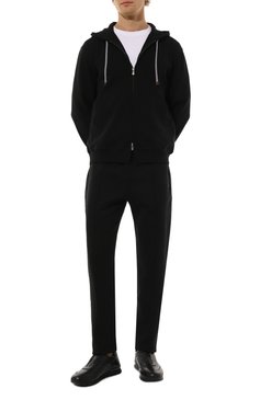 Мужские кожаные кроссовки KITON черного цвета, арт. USSA107N0109803 | Фото 2 (Региональные ограничения белый список (Axapta Mercury): Не проставлено; Нос: Не проставлено; Стили: Классический; Материал утеплителя: Без утеплителя; Материал внешний: Натуральная кожа; Материал внутренний: Натуральная кожа; Подошва: Плоская; Кросс-КТ: Низкие)
