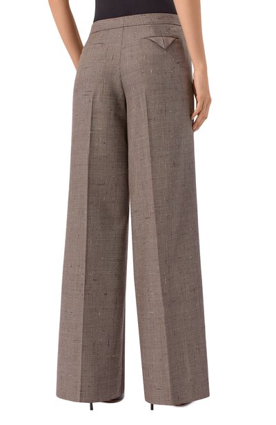 Шерстяные брюки DOROTHEE SCHUMACHER светло-коричневого цвета по цене 76200 руб., арт. 240203, фото 4 Шерстяные брюки DOROTHEE SCHUMACHER, арт. 240203, фото 4