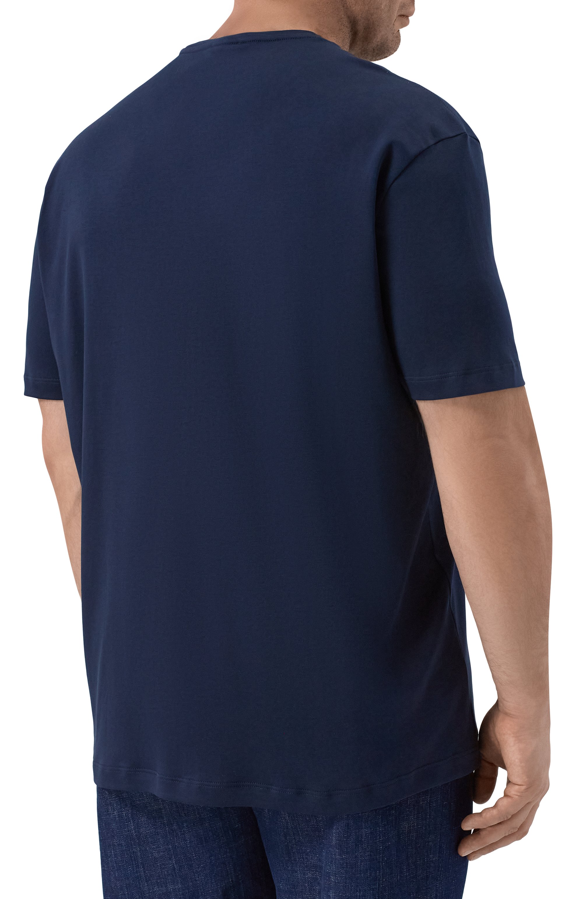 Хлопковая футболка PAUL&SHARK, арт. 25411084, фото 4