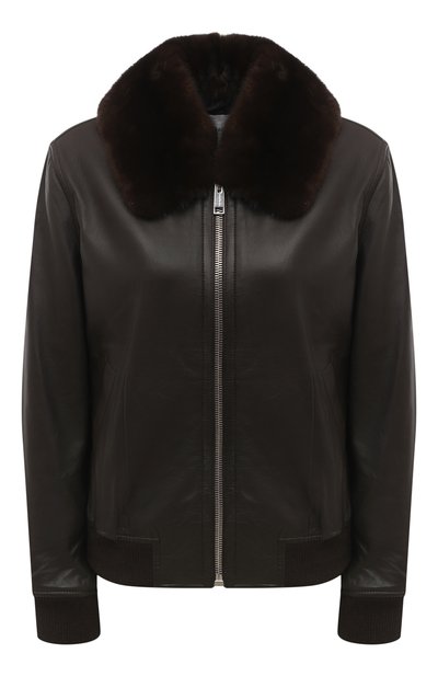 Кожаная куртка YVES SALOMON, арт. 25WYV21750APXX, фото 1