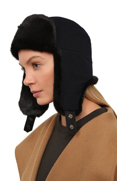 Шапка-ушанка майкл из меха норки FURLAND, арт. 0201410010058600043, фото 2