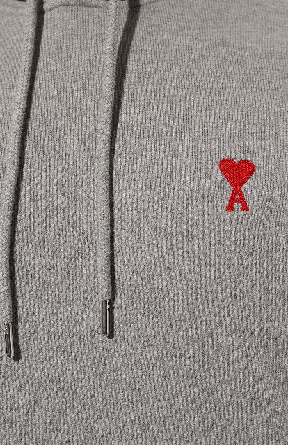 Хлопковое худи AMI, арт. BFUSW200 730, фото 5