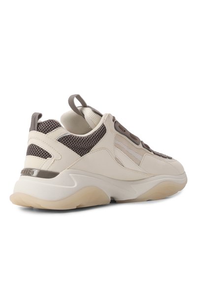 Кожаные кроссовки bone running AMIRI, арт. AMF0SR1091, фото 5