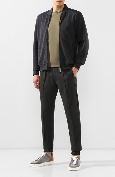 Хлопковая футболка BRUNELLO CUCINELLI, арт. M0T617423, фото 2