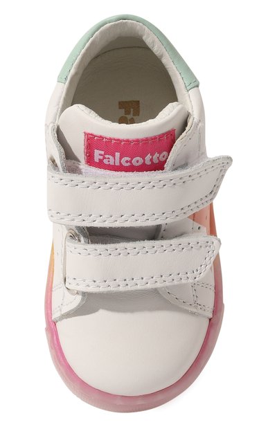 Кожаные кеды FALCOTTO розового цвета по цене 12700 руб., арт. 2015346/01/18, фото 4 Кожаные кеды FALCOTTO, арт. 2015346/01/18, фото 4