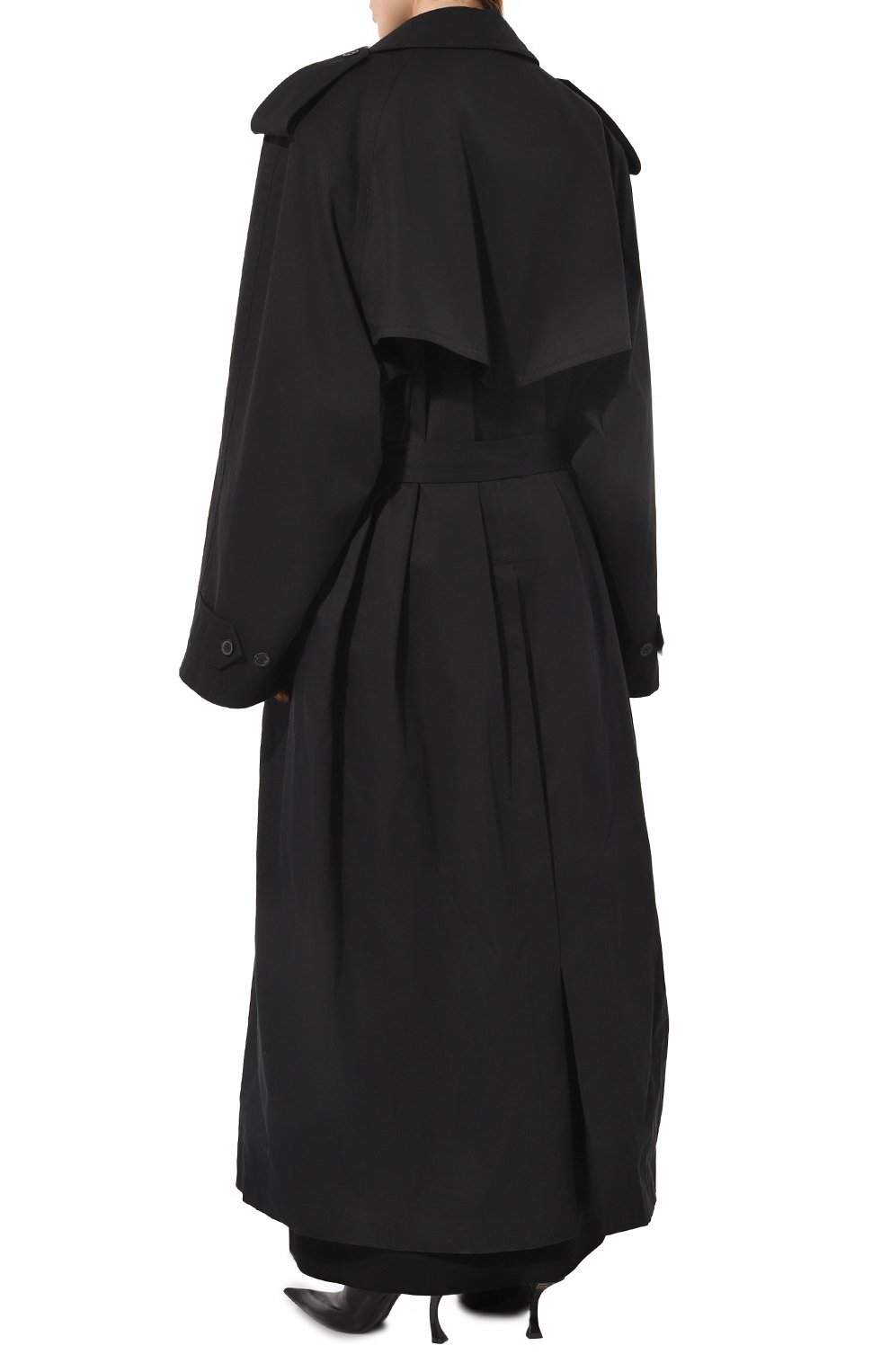 Хлопковый тренч BALENCIAGA, арт. 776657/TKP07, фото 4