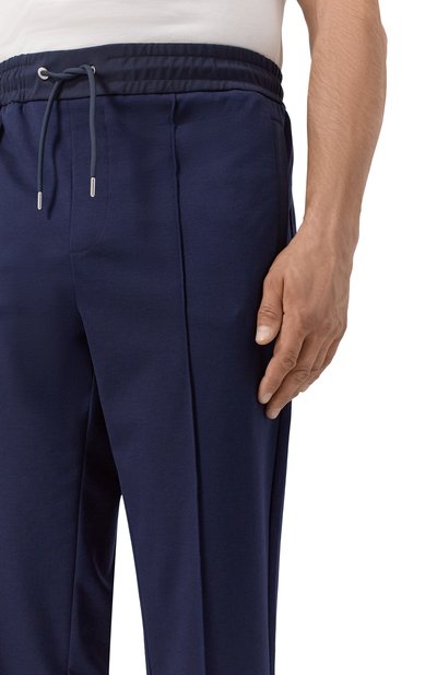 Брюки из лиоцелла и шерсти BOSS, арт. 50543380, фото 5