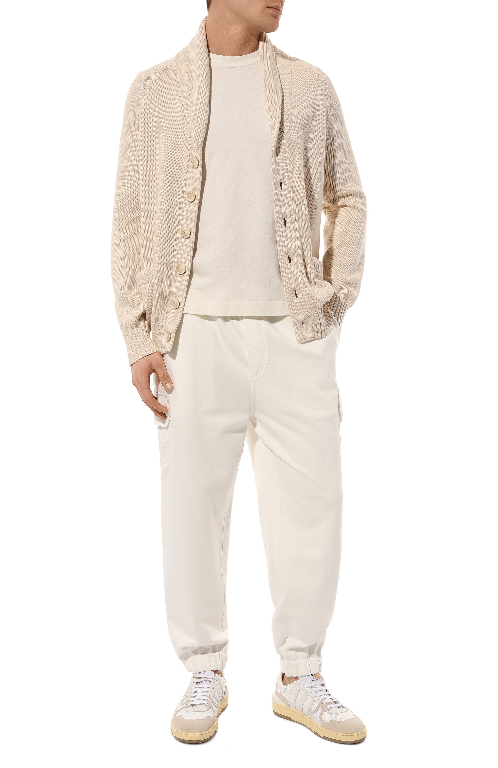 Хлопковые джоггеры BRUNELLO CUCINELLI, арт. MW836B2294, фото 2