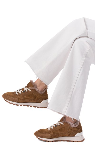 Замшевые кроссовки BRUNELLO CUCINELLI, арт. MZSFG3092, фото 2