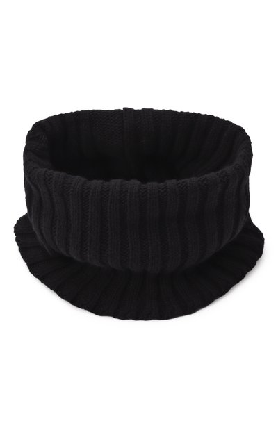Мужской шарф-снуд из кашемира и шерсти RICK OWENS, арт. RU02F4484/WSBR