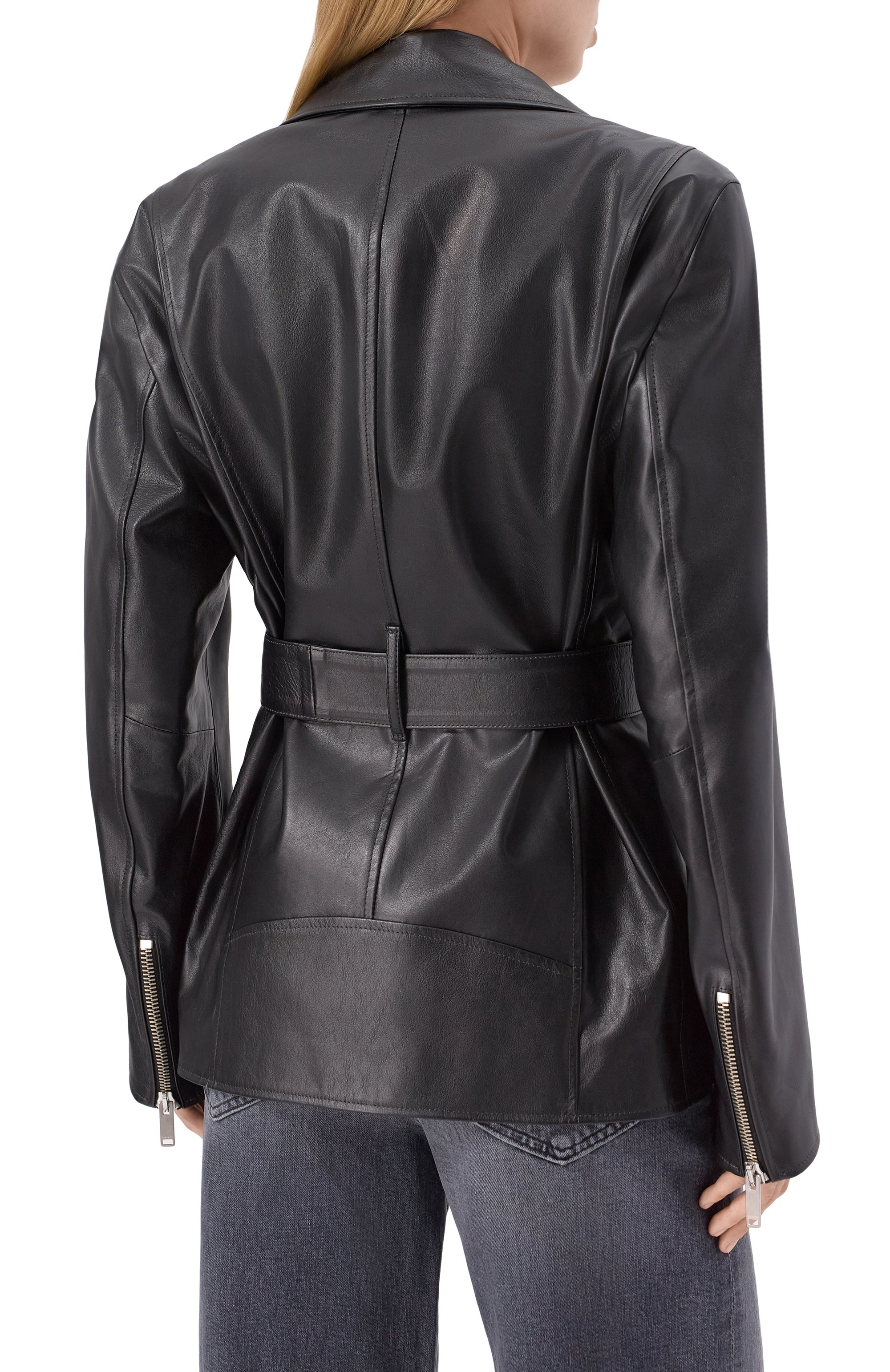 Кожаная куртка HALFBOY, арт. HS251WL006, фото 4