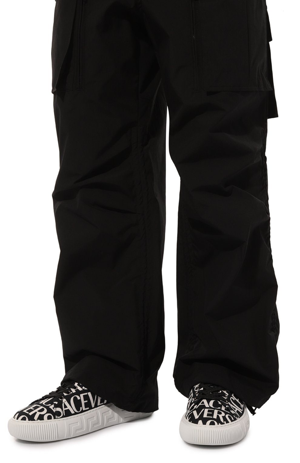 Текстильные кеды greca VERSACE, арт. DSU8404/1A06611, фото 3