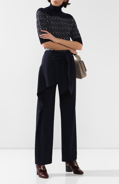 Кожаные ботильоны chloé c CHLOÉ, арт. CHC19A21891, фото 2