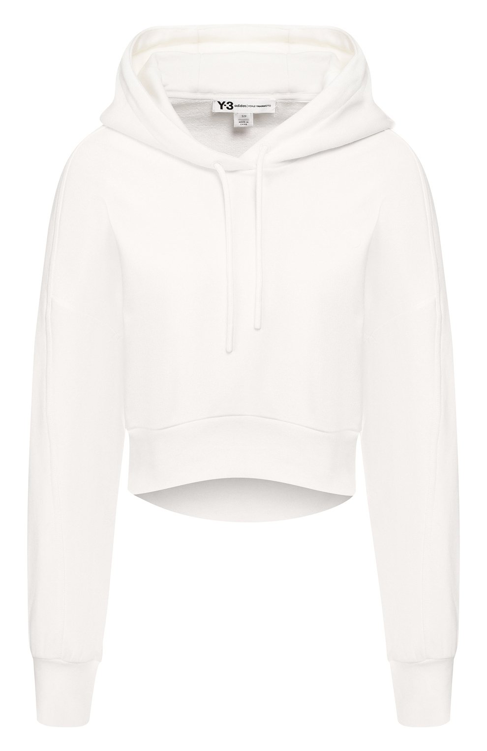 Хлопковое худи Y-3, арт. FS5590/W, фото 1