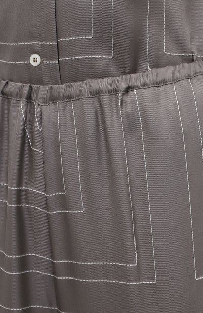 Шелковые брюки TOTEME, арт. 213-255-707, фото 5