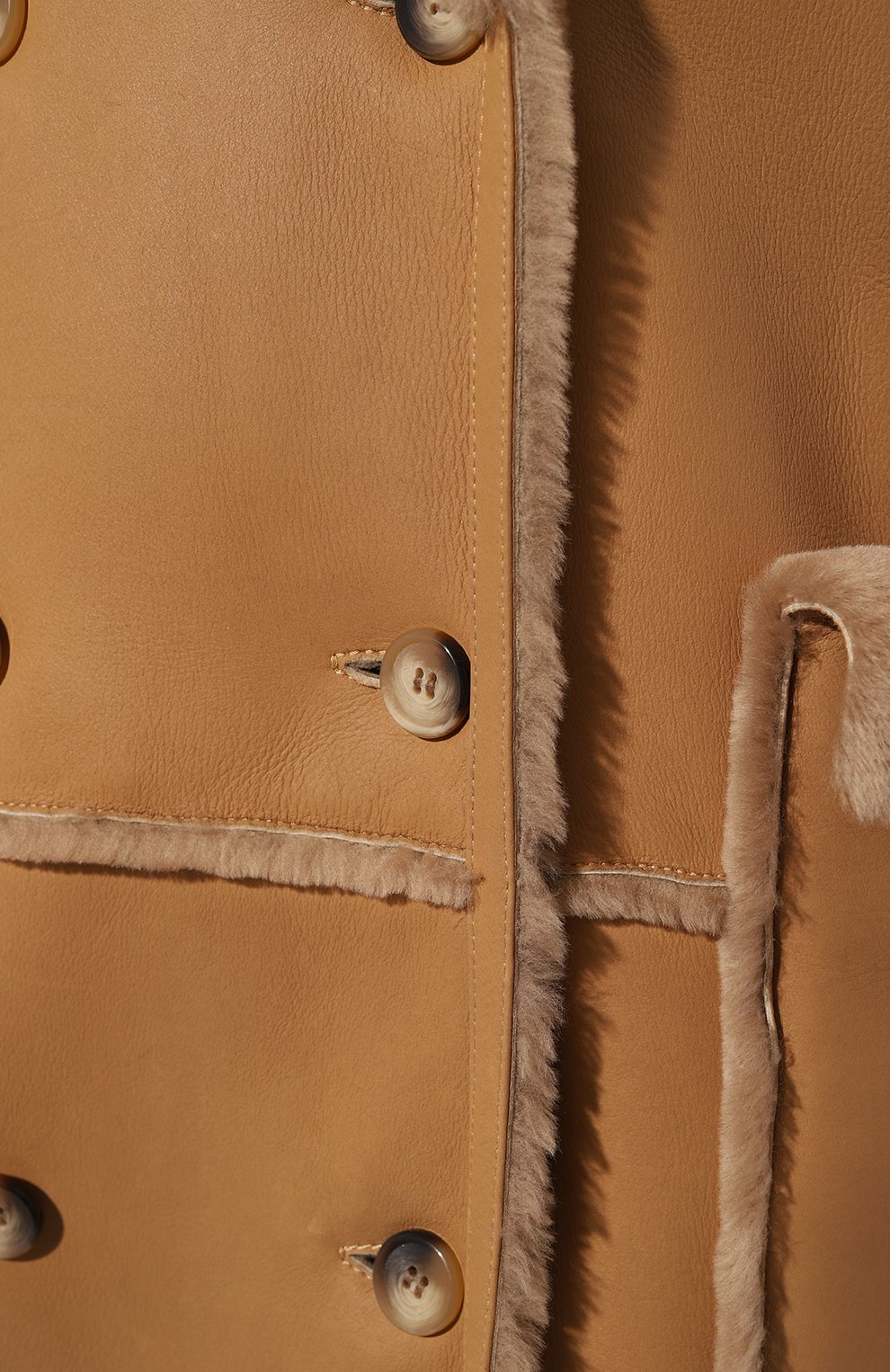 Двусторонняя дубленка LUDA NIKISHINA, арт. FC/NATA/np-mr/beige, фото 5