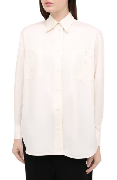 Шелковая рубашка VICTORIA BECKHAM, арт. 1320WSH001454A, фото 3