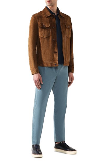 Хлопковые брюки BOTTEGA VENETA, арт. 545507/VEQA0, фото 2