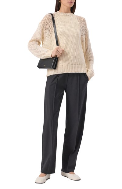 Шелковый пуловер JIL SANDER, арт. J02GP0209/J16135, фото 2