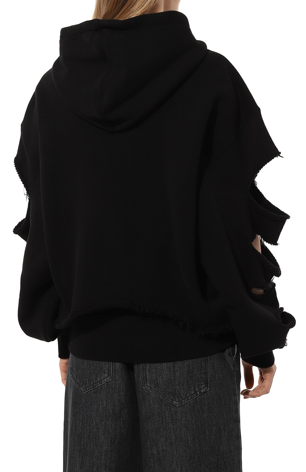 Хлопковое худи OFF-WHITE, арт. 0WBB067W24FLE003, фото 4