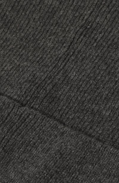 Кашемировая шапка amsterdam CANOE темно-серого цвета по цене 25690 руб., арт. 4912111, фото 4 Кашемировая шапка amsterdam CANOE, арт. 4912111, фото 4