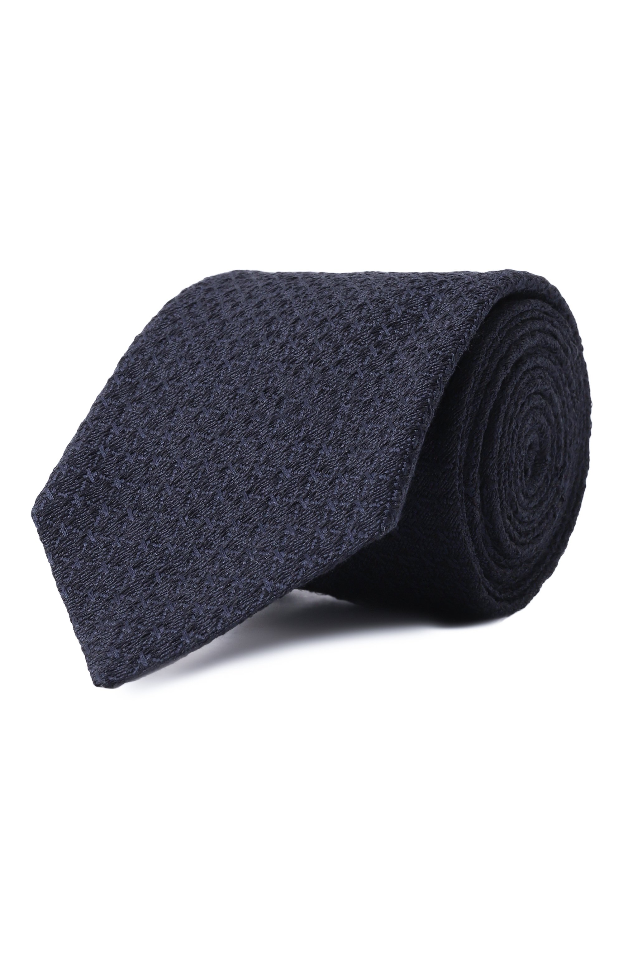 Галстук из шелка и льна BOSS, арт. 50532829, фото 1