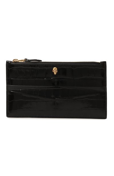 Кожаный футляр для кредитных карт ALEXANDER MCQUEEN, арт. 6320361JMFG, фото 1