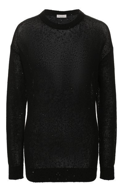 Свитер из смеси льна и шелка BRUNELLO CUCINELLI, арт. M10550200, фото 1