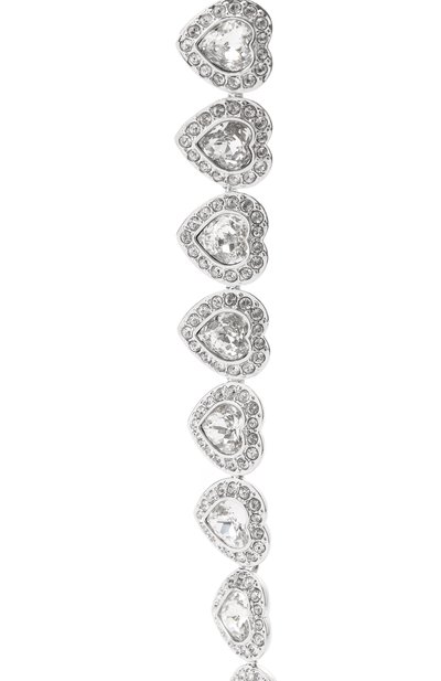Колье ariana grande x swarovski SWAROVSKI серебряного цвета по цене 35400 руб., арт. 5720861, фото 3 Колье ariana grande x swarovski SWAROVSKI, арт. 5720861, фото 3