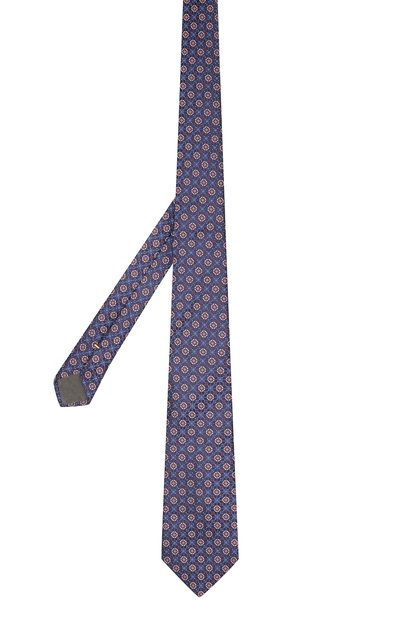 Шелковый галстук CANALI разноцветного цвета по цене 9525 руб., арт. 18/HJ02343, фото 2 Шелковый галстук CANALI, арт. 18/HJ02343, фото 2