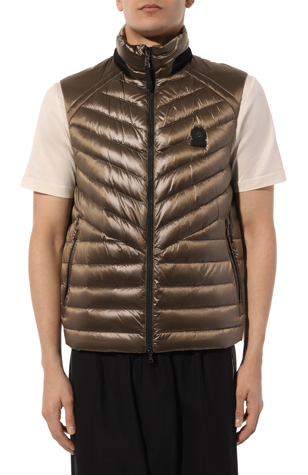 Пуховый жилет BOGNER коричневого цвета по цене 48000 руб., арт. 38486549, фото 3 Пуховый жилет BOGNER, арт. 38486549, фото 3