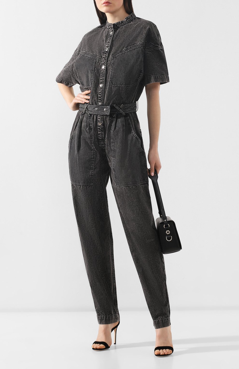 Джинсовый комбинезон ISABEL MARANT, арт. CB0208-19E011I/TUNDRA, фото 2