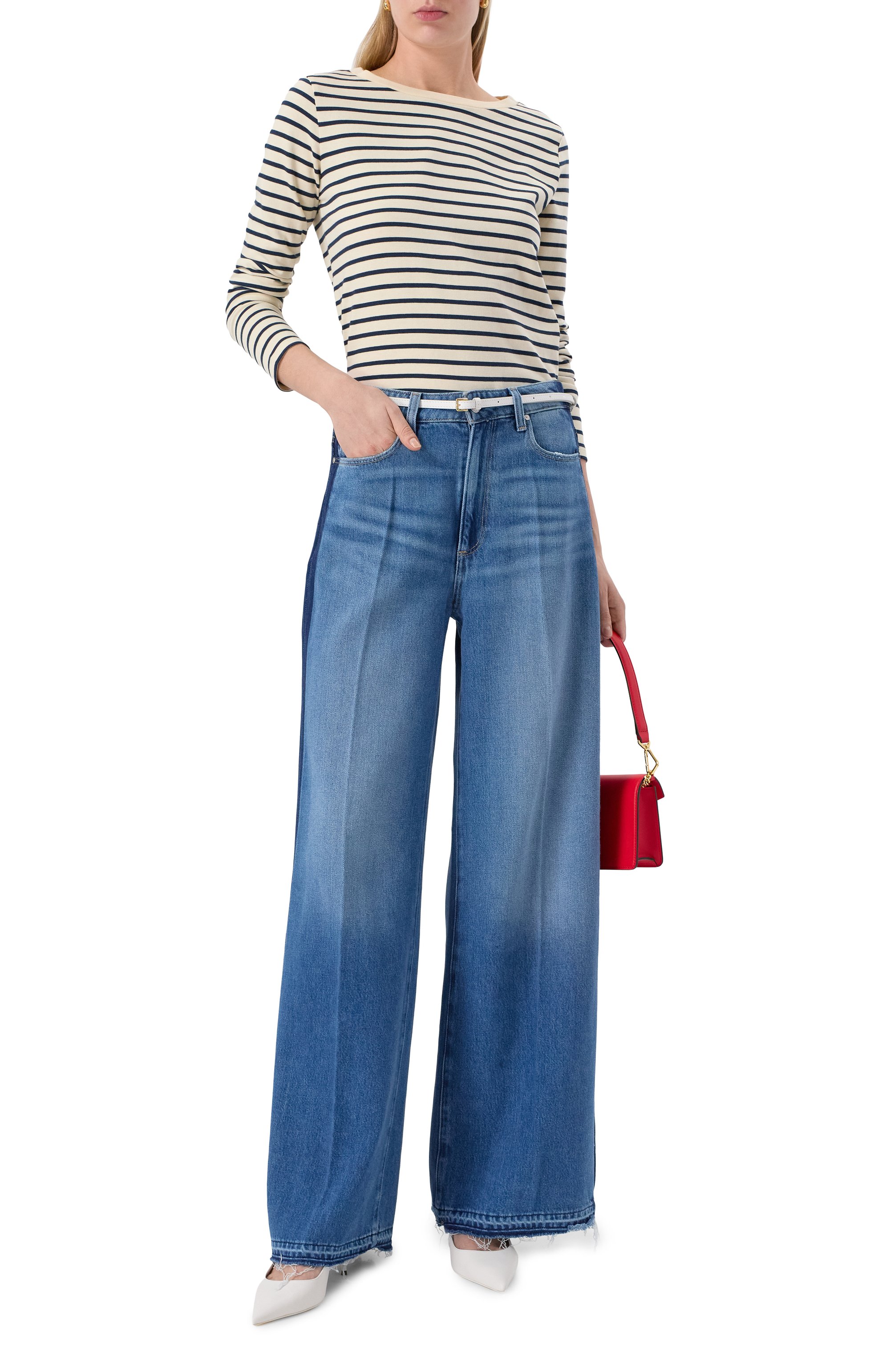 Джинсы portia wide leg PAIGE, арт. 1F20I07-C565, фото 2