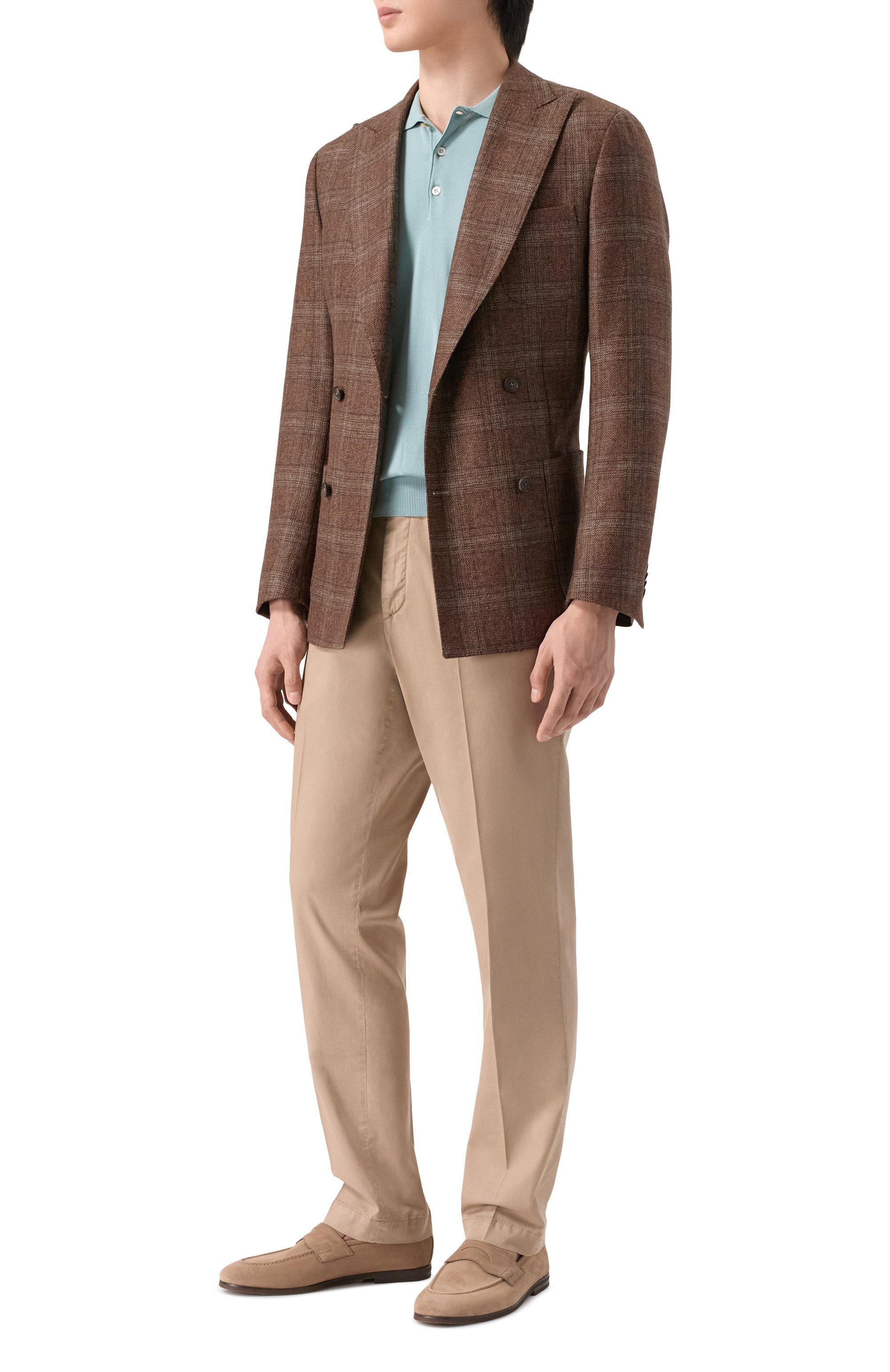 Замшевые пенни-лоферы BARRETT, арт. 221U021.2/LIGHT CASHEMERE, фото 2