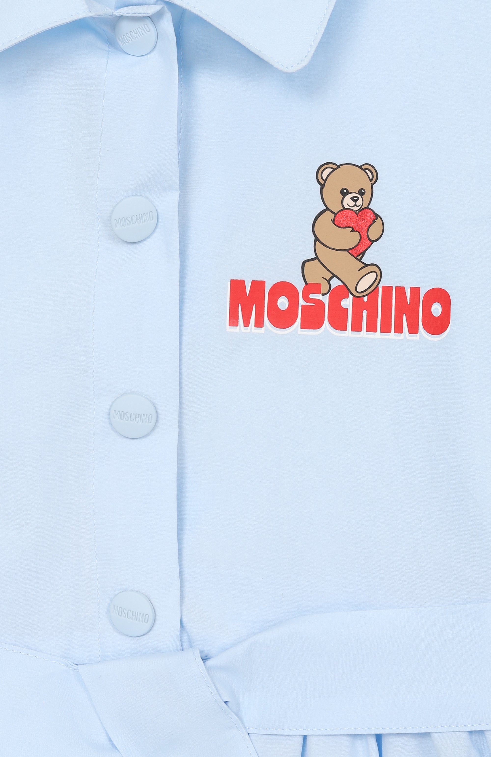 Хлопковое платье MOSCHINO, арт. HAV0E0/LLA10_001, фото 3