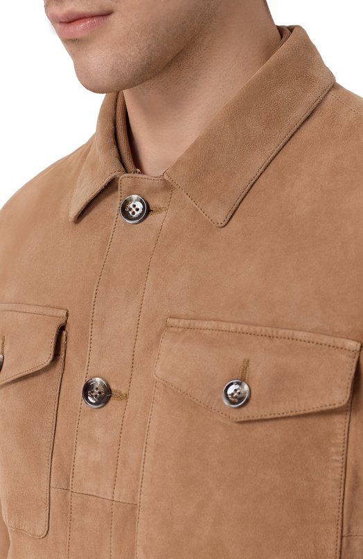 Замшевая куртка Gimo's 6S20.1.220.52W/IC Коричневый  6S20.1.220.52W/IC Фото 5