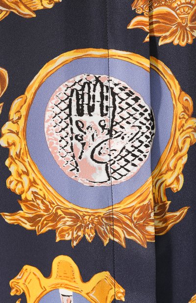 Шелковая рубашка CHLOÉ темно-синего цвета по цене 174500 руб., арт. CHC19AHT65337, фото 5 Шелковая рубашка CHLOÉ, арт. CHC19AHT65337, фото 5