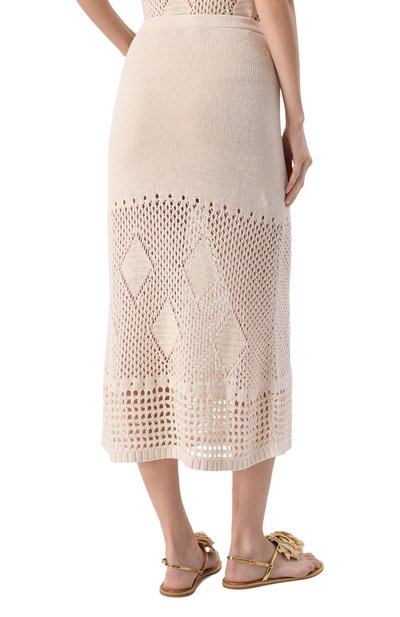 Юбка из шелка и льна MVST, арт. 25E/X2P/0/AC02/7660, фото 4