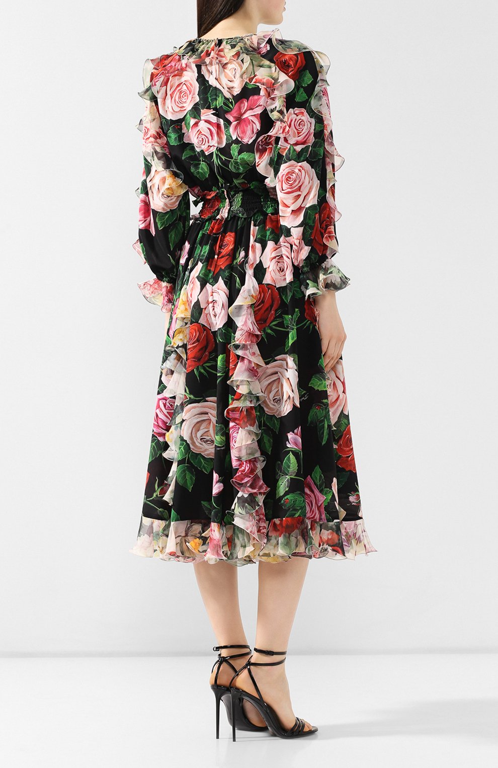 Шелковое платье DOLCE & GABBANA, арт. F6C3WT/HS103, фото 4