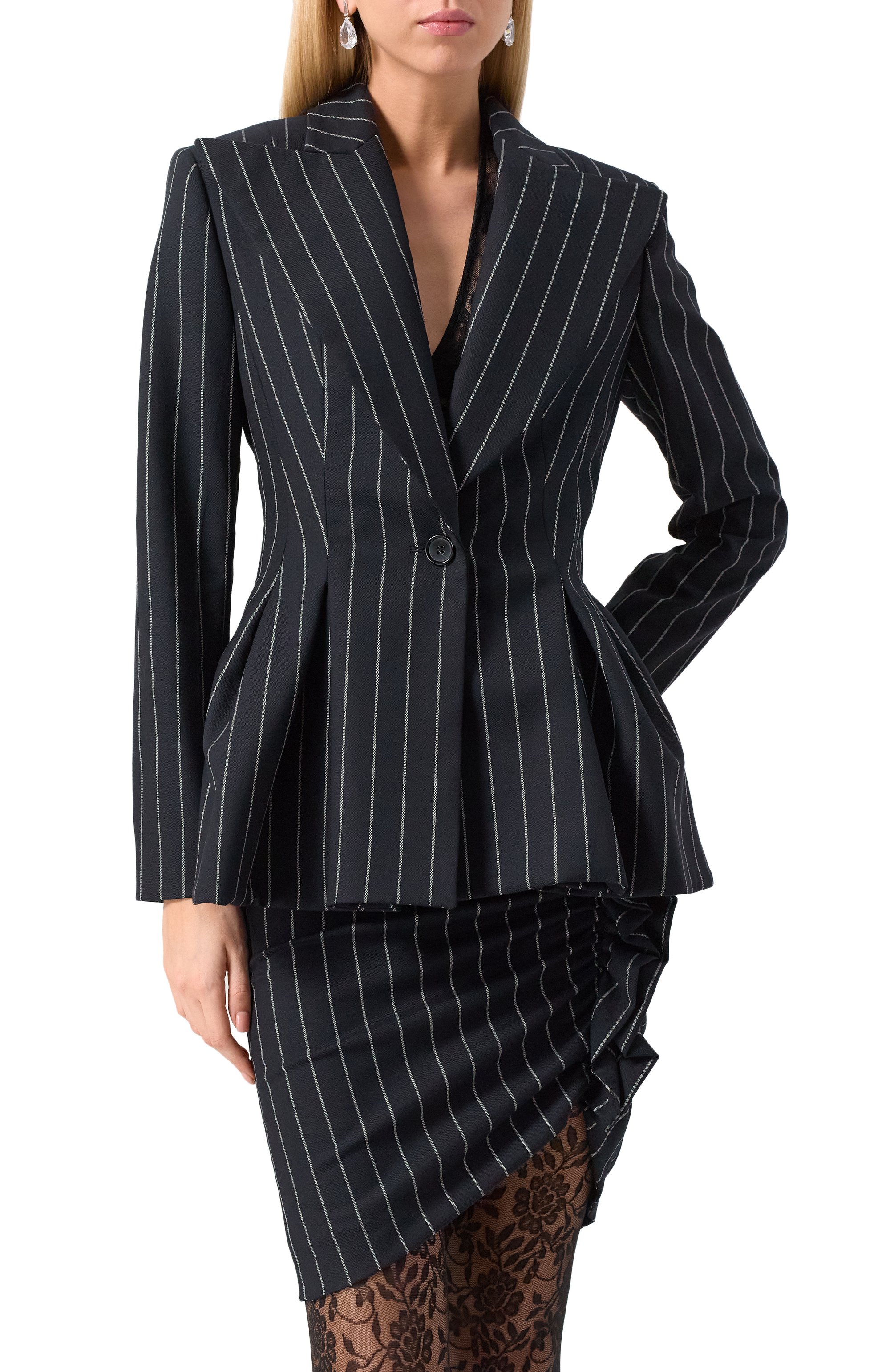 Шерстяной жакет NINA RICCI, арт. 24ACVE012WV0320, фото 3