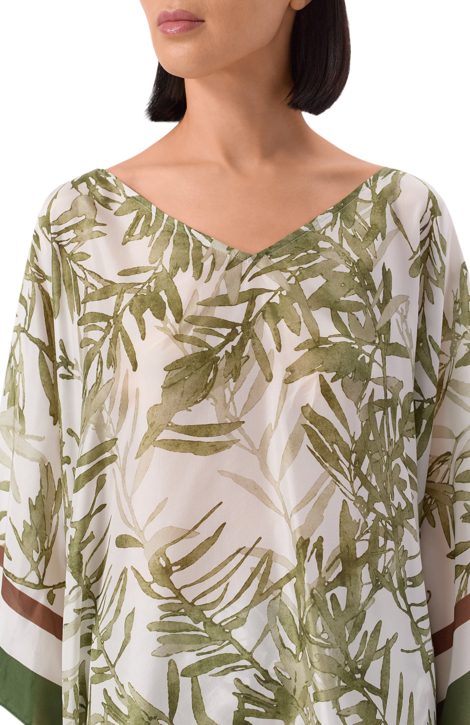 Шелковый топ BRUNELLO CUCINELLI, арт. MQ992FA902, фото 5