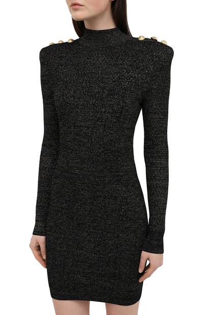 Платье из вискозы BALMAIN, арт. VF16232/K212, фото 3