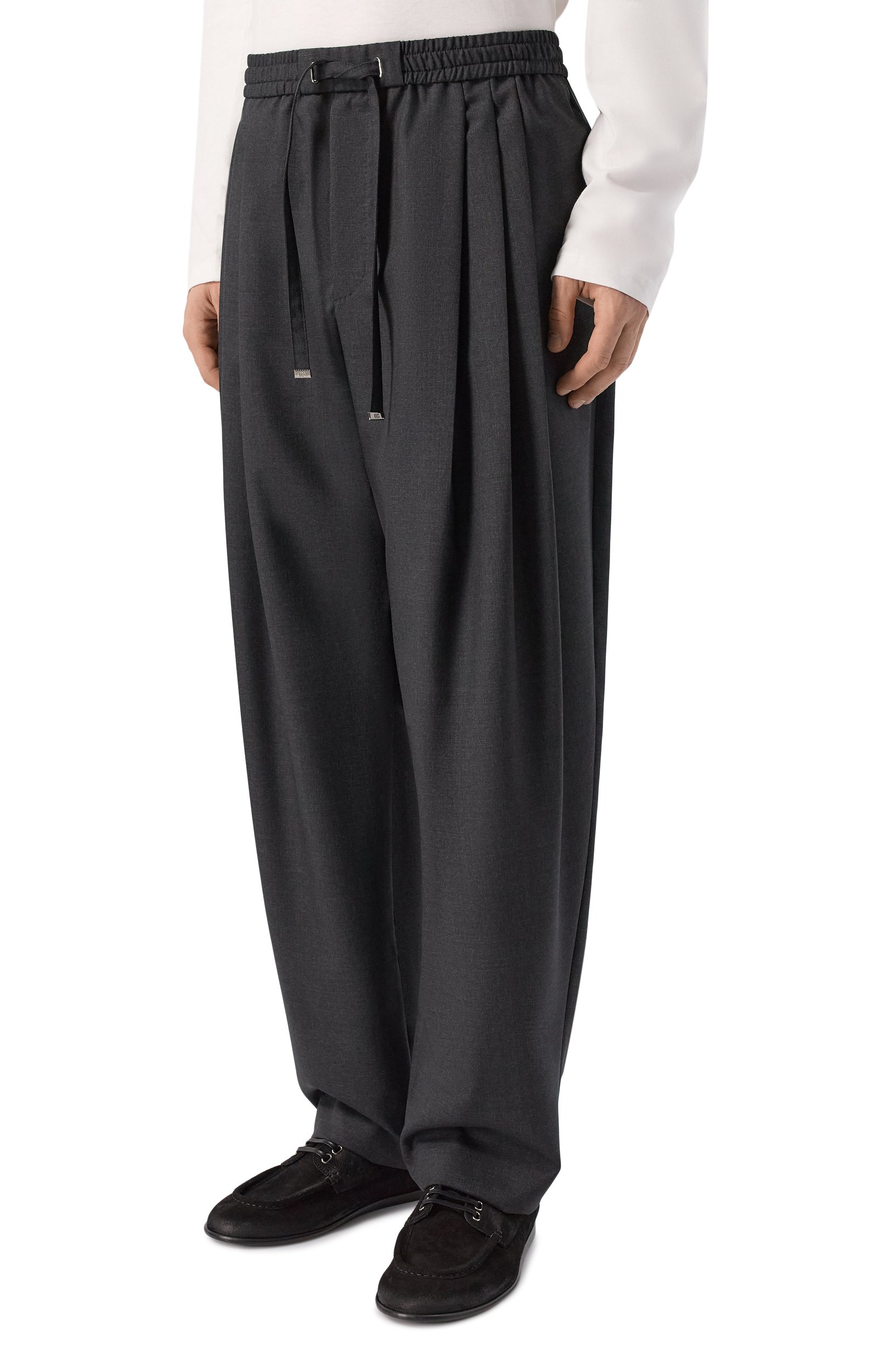Шерстяные брюки DOLCE & GABBANA, арт. GP26GT/HU2CT, фото 3