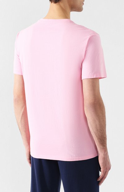 Хлопковая футболка  POLO RALPH LAUREN, арт. 710671453, фото 4
